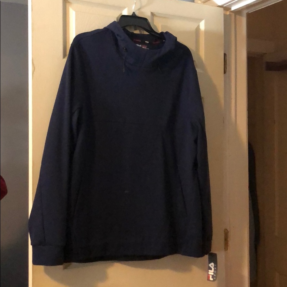 Men's Navy Blue Fila brand sweater